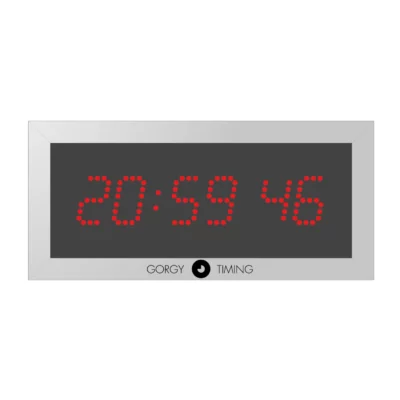 Gorgy Timing LEDI® REVERSO 5.S doppelseitige Innenuhr DCF77-Synchronisierung