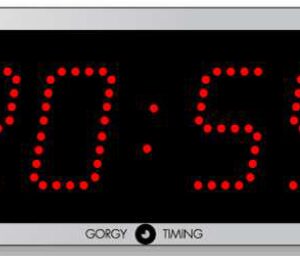 Gorgy Timing LEDI® 10 einseitige Innenuhr DCF77-Synchronisierung