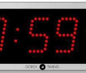 Gorgy Timing LEDI® 10.S einseitige Innenuhr DCF77-Synchronisierung