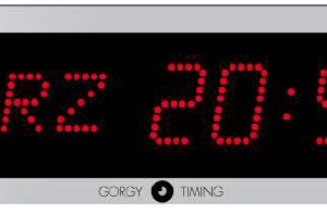 Gorgy Timing LEDICA® 7.M.S einseitige Kalenderuhr Nebenuhr 24V Minutenimpuls