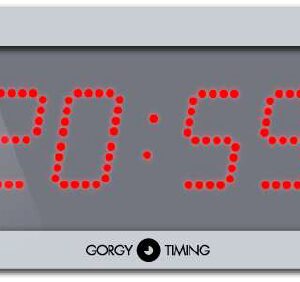 Gorgy Timing LEDI® REVERSO 7 doppelseitige Außenuhr DCF77-Synchronisierung