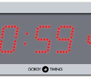 Gorgy Timing LEDI® REVERSO 7.S doppelseitige Außenuhr Nebenuhr 24V Minutenimpuls