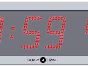 Gorgy Timing LEDI® 12.S einseitige Außenuhr DCF77-Synchronisierung